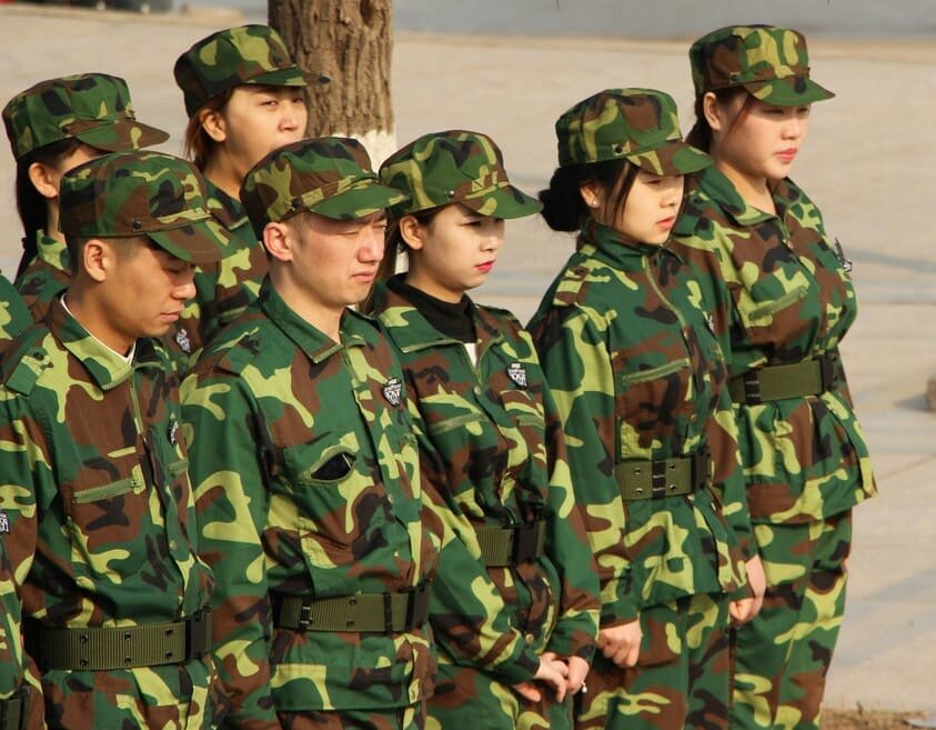 Agniveer 2025 recruitment notification poster for Indian Army, Navy, and Air Force